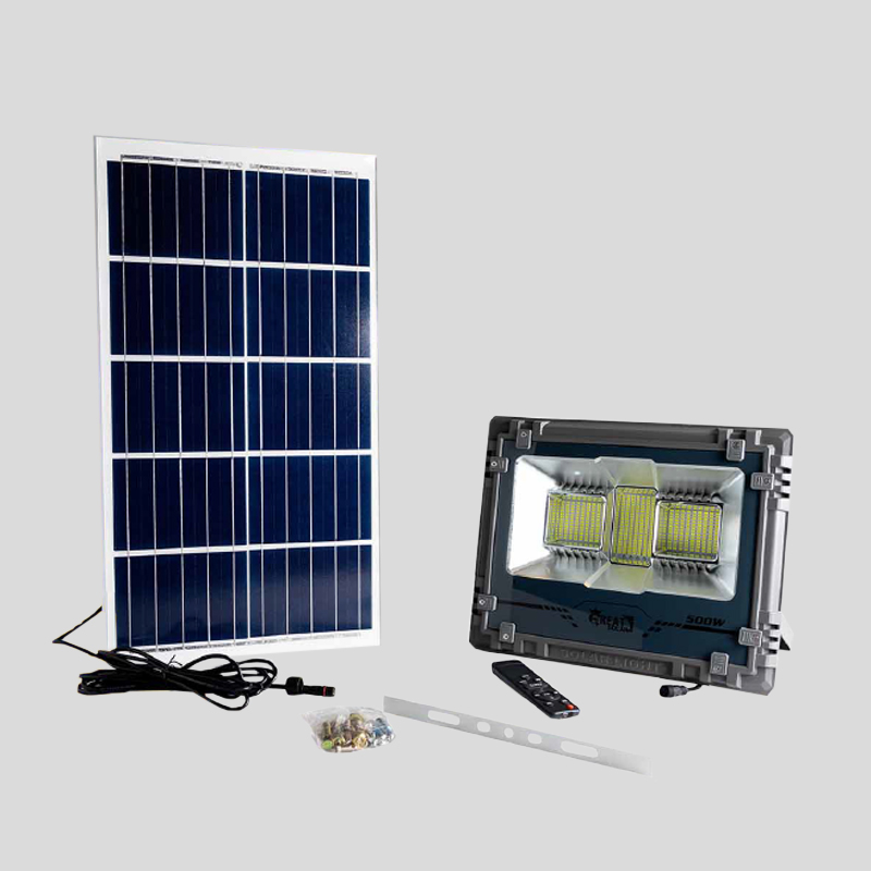 پروژکتور خورشیدی پنل جدا 500 وات برند گریت سولار- GREAT SOLAR