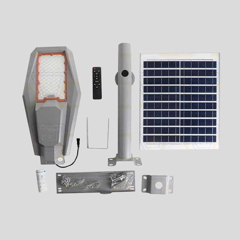 چراغ خورشیدی خیابانی پنل جدا کبرایی ۱۰۰ وات برند گریت سولار -  GREAT SOLAR